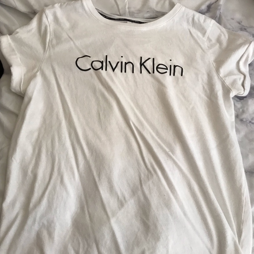 Women’s Calvin Klein Logo Tee